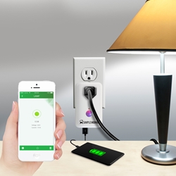 Simple Home Smart Wi-Fi Plug w/ Energy Monitor