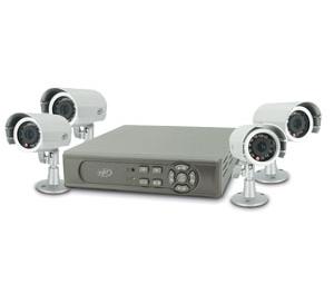 SVAT Do It Yourself Compact DVR w/ 4 Hi-Resolution Indoor/Outdoor Night