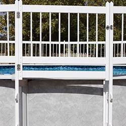 Ocean Blue Above Ground 24" Resin Fence Gate Section | 310505