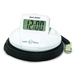 Sonic Alert Sonic Shaker SBP100 Vibrating Travel Alarm Clock