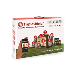 Oplink Security TripleShield Wireless System, IP cam and security system, text alerts