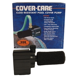 Danner 02533 Pool Cover Submersible Pump 350 GPH