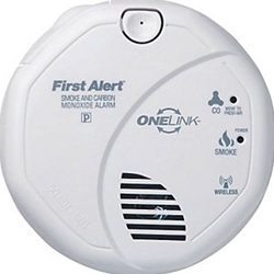 First Alert OneLink SCO501CN-3ST Battery Operated Carbon Monoxide and Smoke Alarm