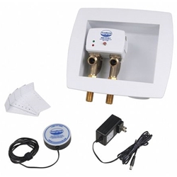 Floodmaster Washing Machine Leak Detection & Automatic Water Shut-Off System with Integrated Outlet Box