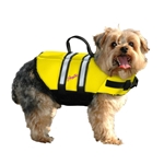 Pawz Pet Products Nylon Dog Life Jacket Yellow