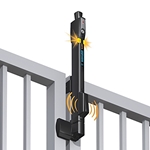 MagnaLatch ALERT Pool Safety Gate Latch w/ Alarm - Top Pull