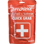 88-Piece Quick Grab First Aid & Survival Kit